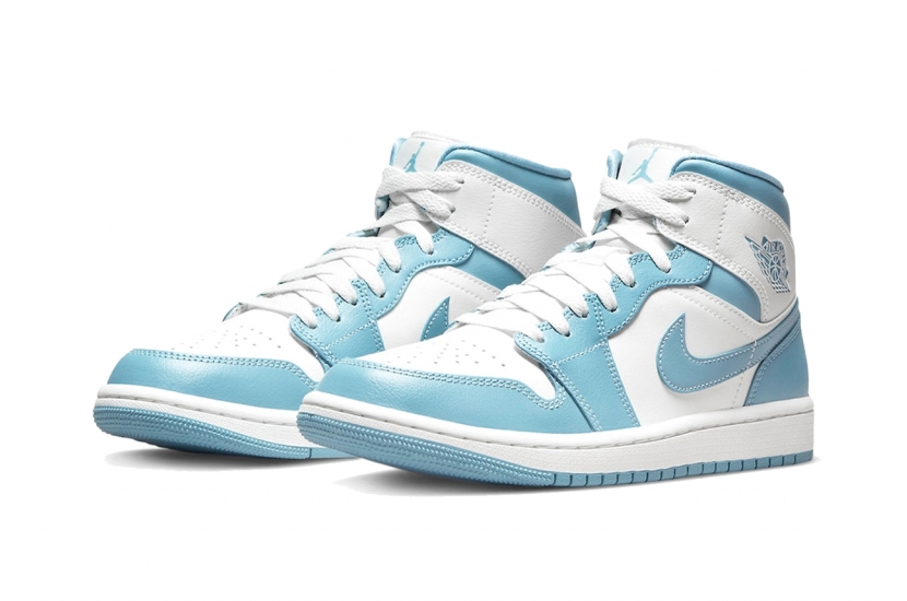 AIR JORDAN 1 MID UNC 2022 W [BQ6472-141]