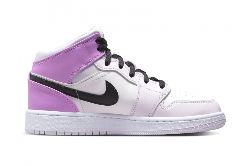 AIR JORDAN 1 MID BARELY GRAPE GS [DQ8423-501]
