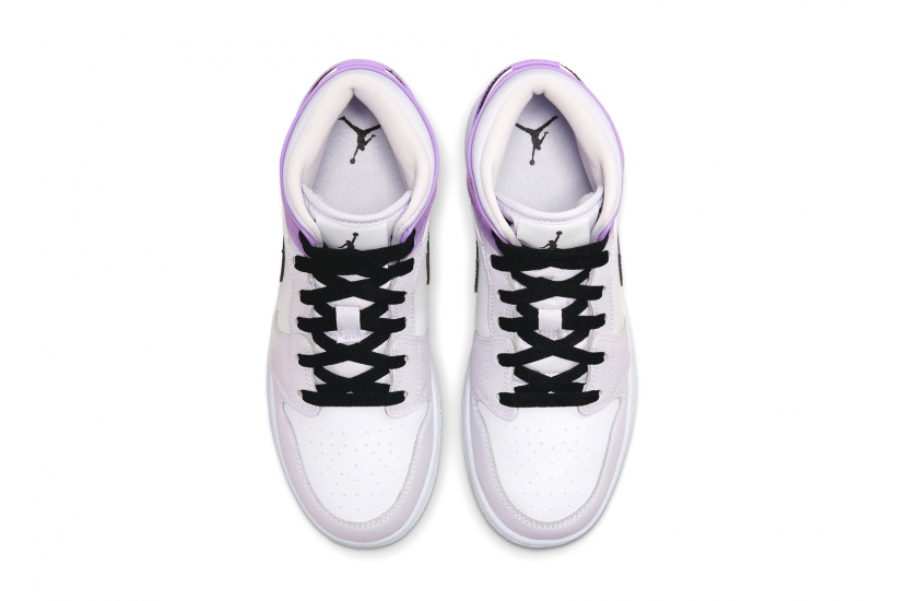 AIR JORDAN 1 MID BARELY GRAPE GS [DQ8423-501]
