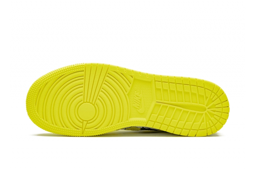 AIR JORDAN 1 MID GS DYNAMIC YELLOW FLORAL [AV5174-700]