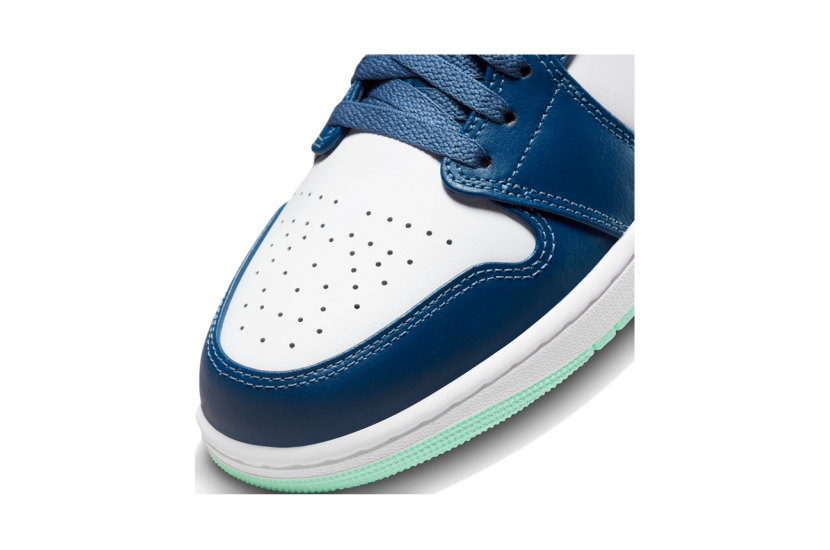 AIR JORDAN 1 MID MYSTIC NAVY MINT FOAM [554724-413]