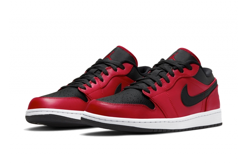 AIR JORDAN 1 LOW REVERSE RED [553558-605]