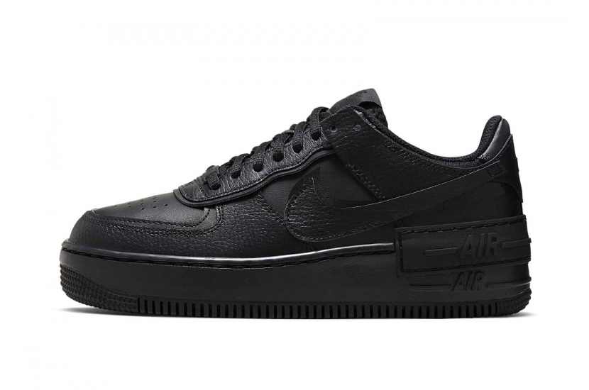 AIR FORCE 1 LOW SHADOW TRIPLE BLACK W [CI0919-001]