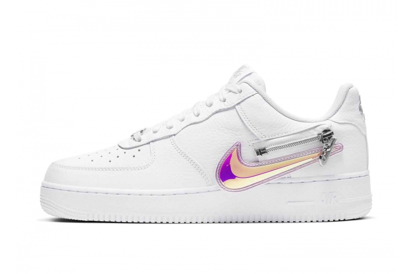 AIR FORCE 1 LOW ZIP SWOOSH HOLOGRAM [CW6558-100] 