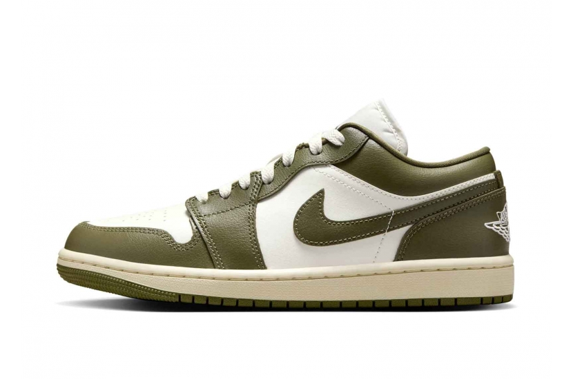 AIR JORDAN 1 LOW MEDIUM OLIVE W [DC0774-122]