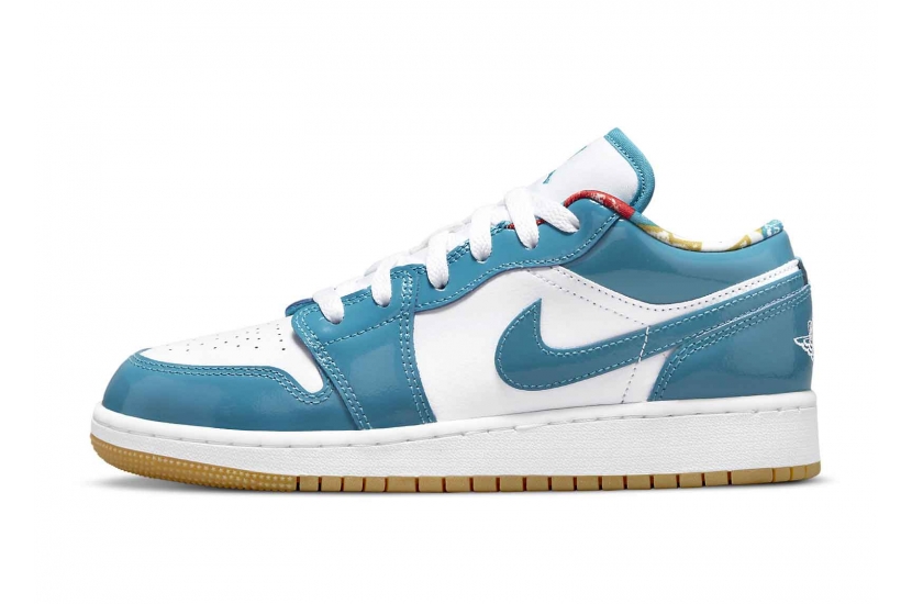 AIR JORDAN 1 LOW BARCELONA (GS) [DM0589-400]