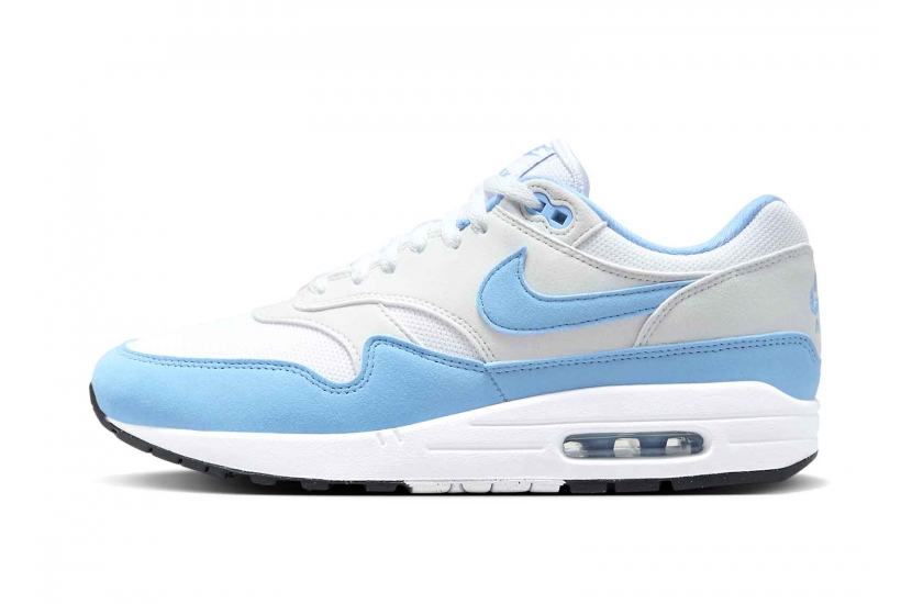 AIR MAX 1 WHITE UNIVERSITY BLUE [FD9082-103]