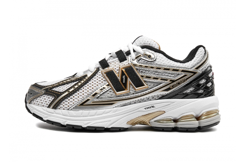 NEW BALANCE 1906R WHITE METALLIC GOLD GS [GC1906RA]