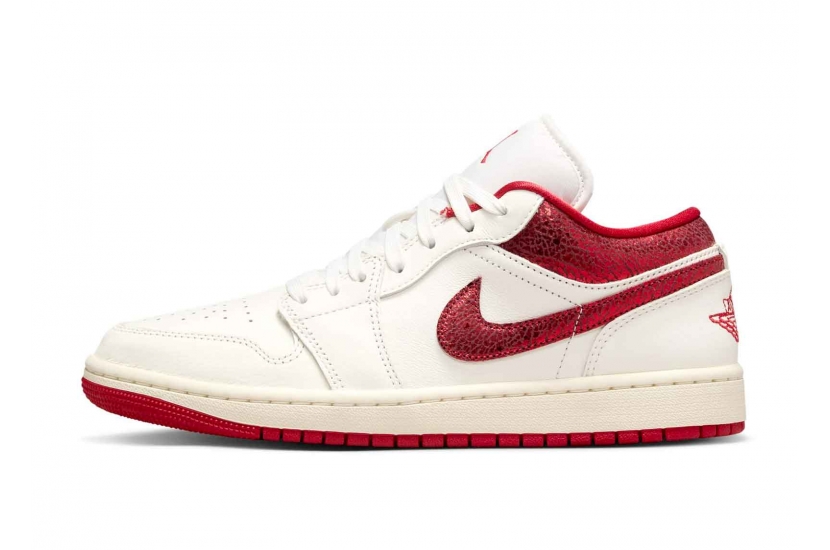 AIR JORDAN 1 LOW "METALLIC RED SWOOSH" [HJ9338-106]