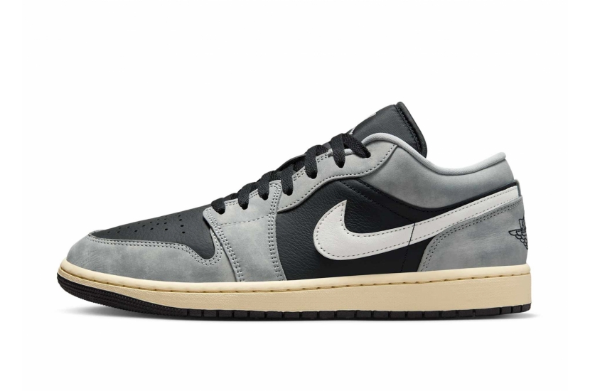 AIR JORDAN 1 LOW LIGHT SMOKE GREY OFF NOIR [HQ2010-012]