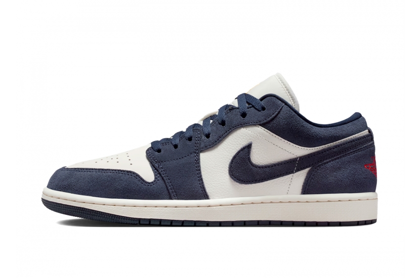 AIR JORDAN 1 LOW SE OBSIDIAN SUEDE [IO7448-400]