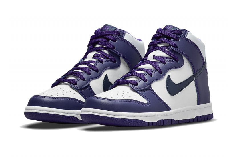 DUNK HIGH ELECTRO PURPLE MIDNIGHT NAVY (GS) [DH9751-100]