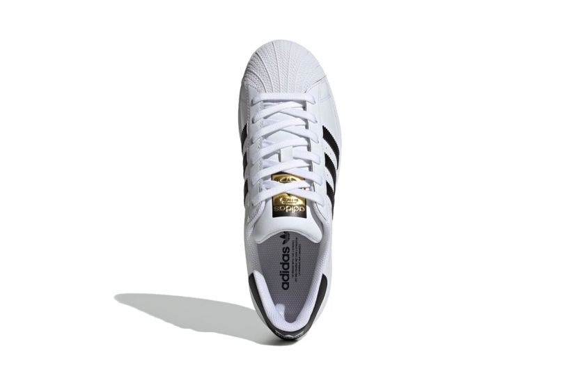 SUPERSTAR WHITE BLACK GOLD TAG [EG4958]