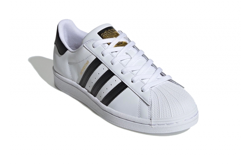 SUPERSTAR WHITE BLACK GOLD TAG [EG4958]