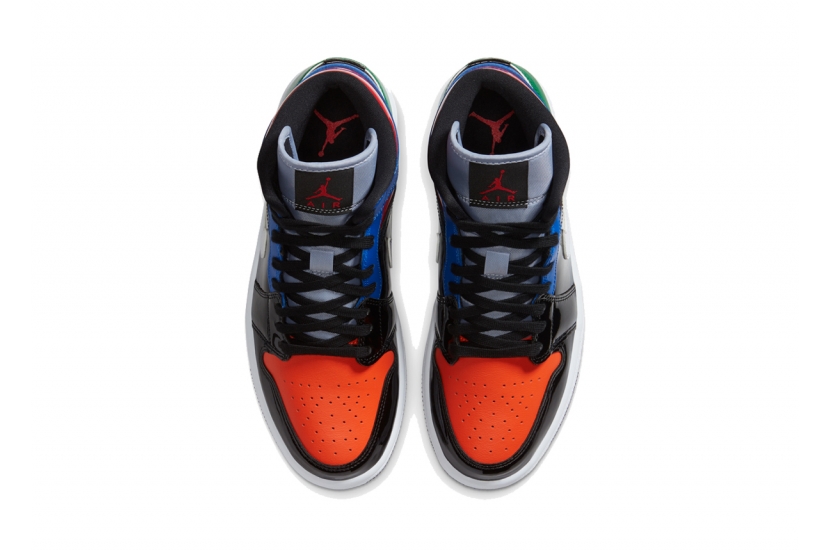 AIR JORDAN 1 MID MULTI PATIENT [CV5276-001]