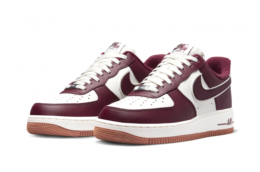 AIR FORCE 1 COLLEGE PACK NIGHT MAROON [DQ7659-102]