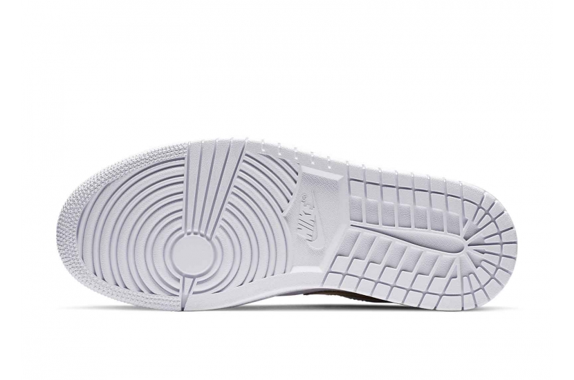 AIR JORDAN 1 LOW WHITE METALLIC GOLD W [CZ4776-100]