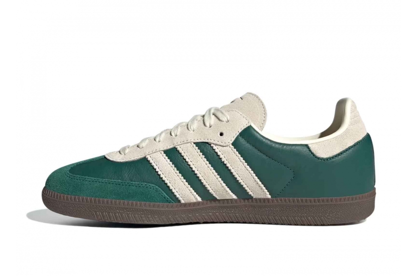 ADIDAS SAMBA OG COLLEGIATE GREEN CREAM WHITE [JI3215]