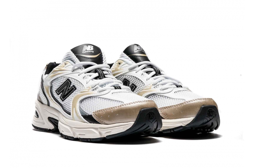 NEW BALANCE 530 WHITE LIGHT GOLD METALIC [MR530TC]