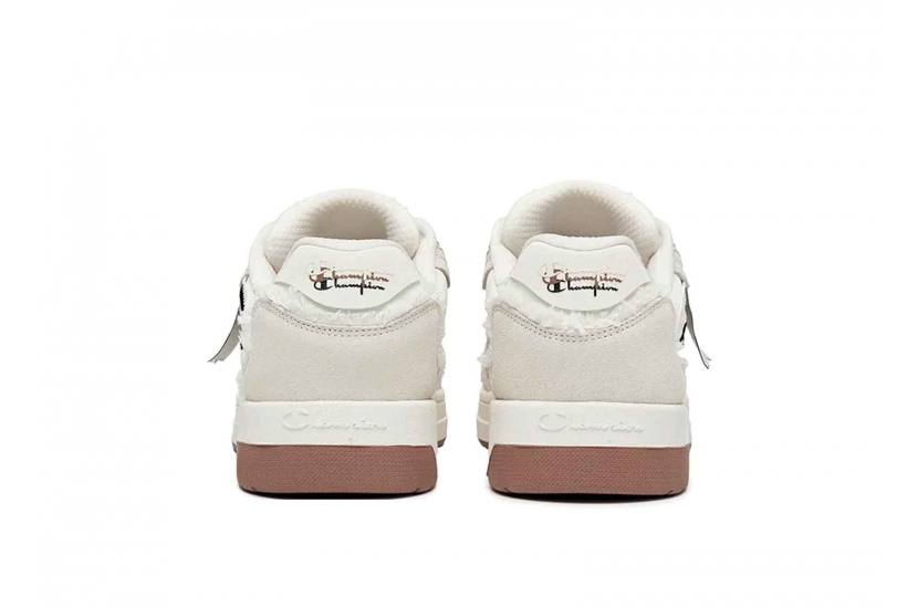 CHAMPION LOW-TOP SKATEBOARD SHOES UNISEX MILK WHITE [U5AFCTU28A1]