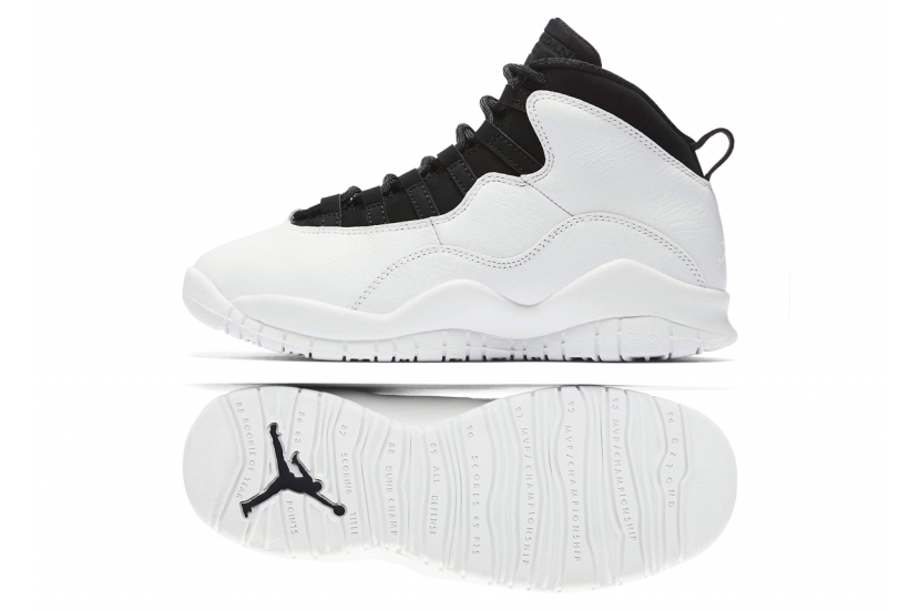 AIR JORDAN 10 RETRO SUMMIT WHITE [310806-104]