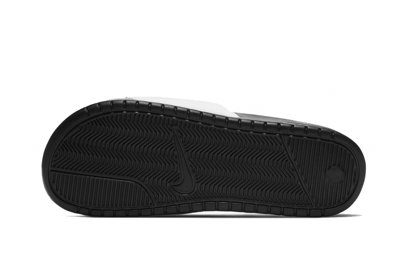 NIKE BENASSI BLACK WHITE [343880-100]