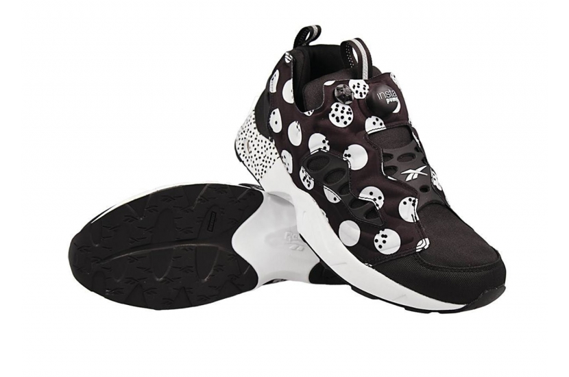 REEBOK INSTAPUMP FURY BLACK POLKA DOT [V68799]