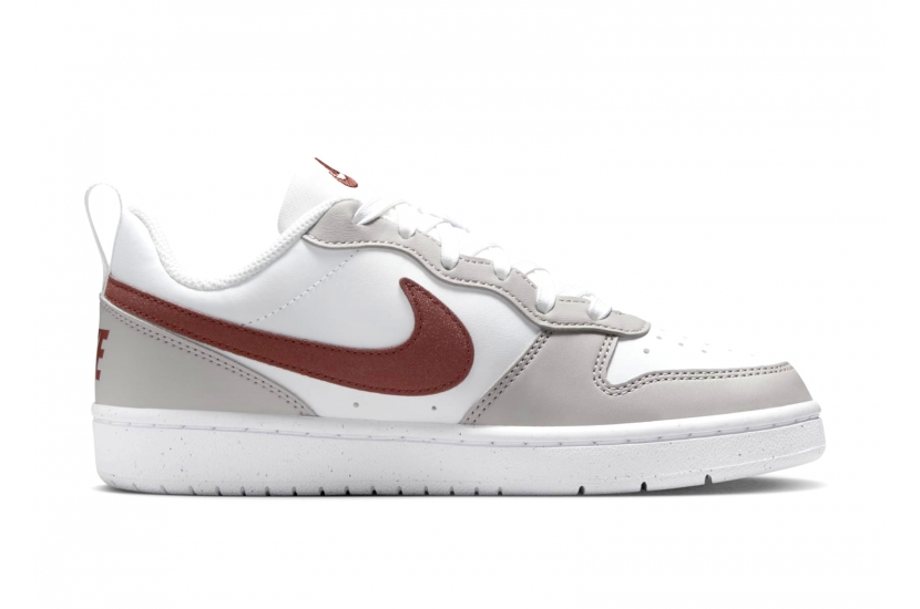 NIKE COURT BOROUGH RECEAFT WHITE DARK PONY IRON ORE [FZ1024-100]