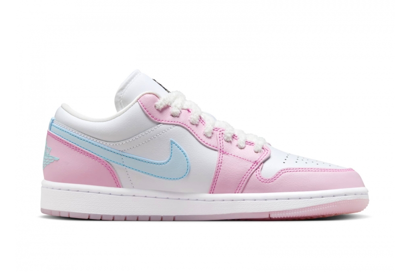 AIR JORDAN 1 LOW SE PAW PRINT PINK FOAM [HM3706-141]