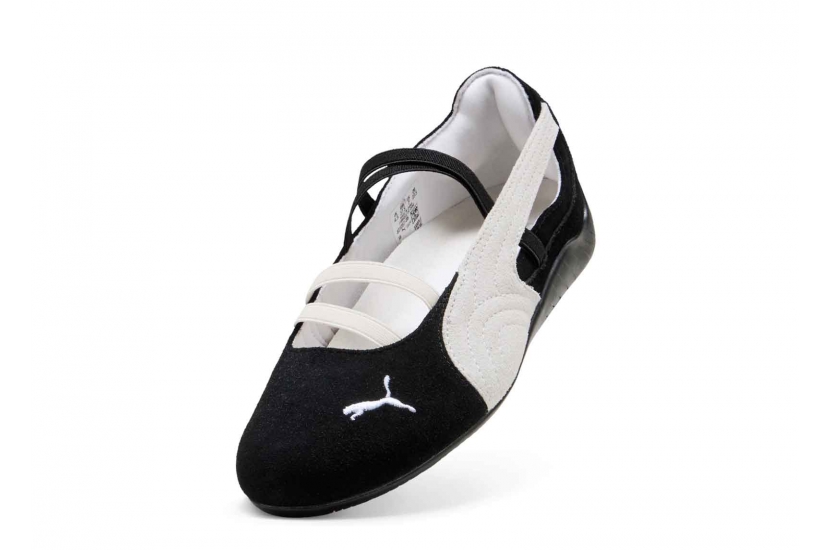 PUMA WMNS SPEEDCAT BALLET SD BLACK WHITE [401287-06]