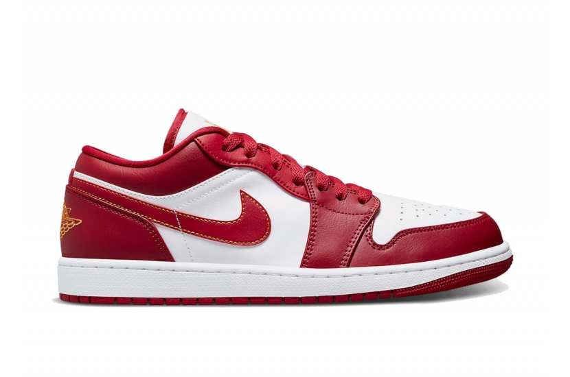 AIR JORDAN 1 LOW CARDINAL RED [553558-607]