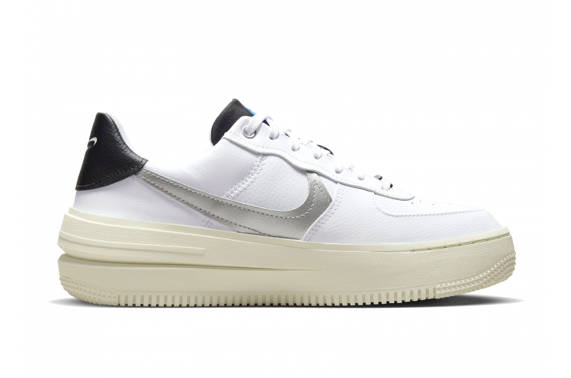 AIR FORCE 1 LOW PLT.AF.ORM WHITE METALLIC SILVER BLACK [DX3199-100]