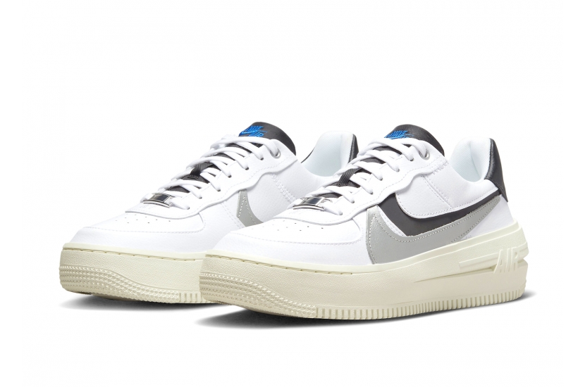 AIR FORCE 1 LOW PLT.AF.ORM WHITE METALLIC SILVER BLACK [DX3199-100]