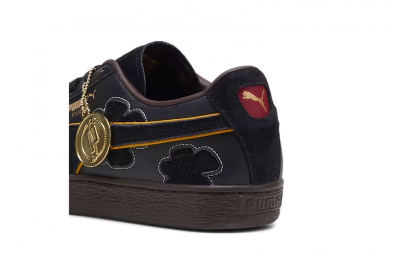 PUMA SUEDE ONE PIECE BLACKBEARD TEECH [396525-01]