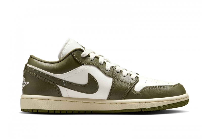 AIR JORDAN 1 LOW MEDIUM OLIVE W [DC0774-122]