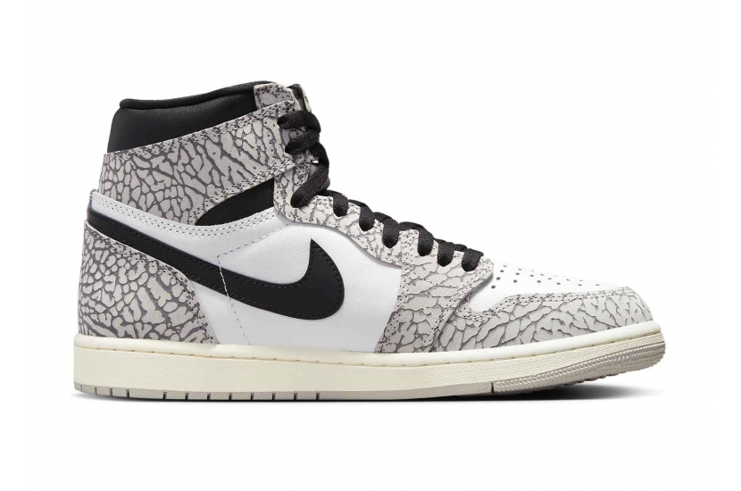 AIR JORDAN 1 RETRO HIGH OG WHITE CEMENT [DZ5485-052]