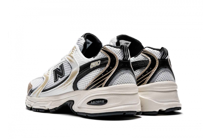 NEW BALANCE 530 WHITE LIGHT GOLD METALIC [MR530TC]