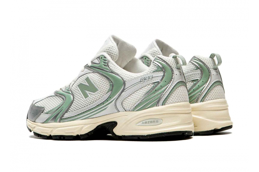 NEW BALANCE 530 SILVER METALLIC MOSAIC GREEN [U530SEB]