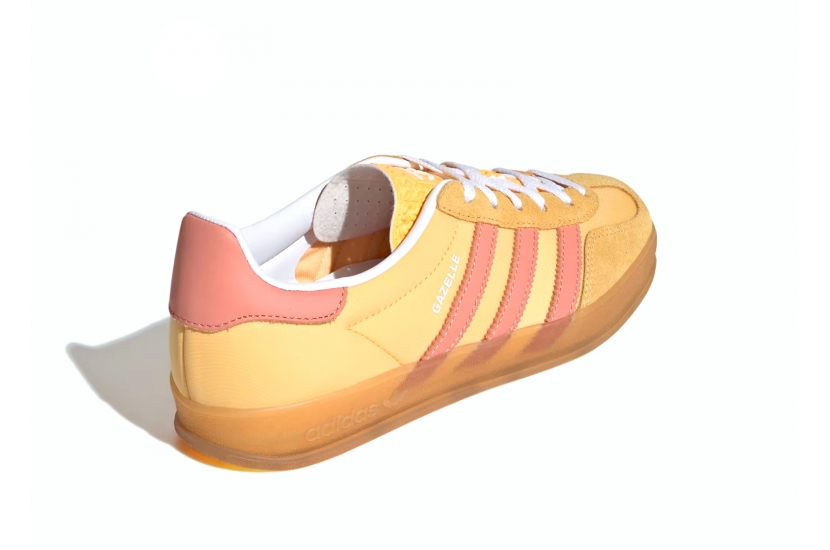 ADIDAS ORIGINALS GAZELLE INDOOR ‘YELLOW PINK’ [IE2959]