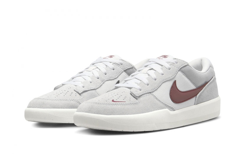 NIKE SB FORCE 58 ‘LIGHT SMOKE BURGUNDY [FQ7637-001]