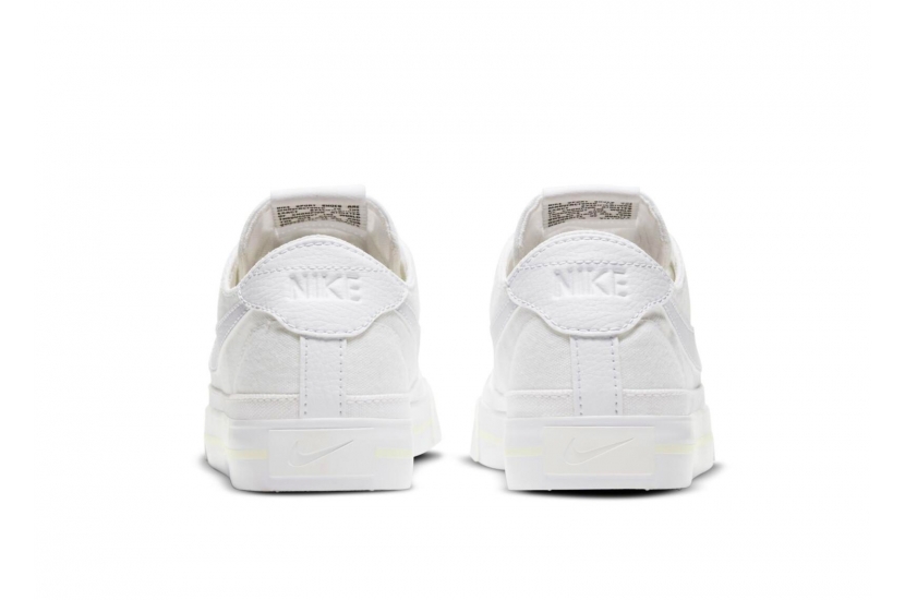 WMNS COURT LEGACY CANVAS ‘TRIPLE WHITE’ [CZ0294-100]