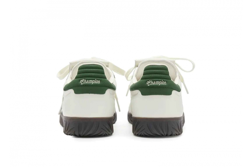 CHAMPION ESSENTIALS CHAMP T-TRAINER WHITE/GREEN  [U4CFCTM14N1]