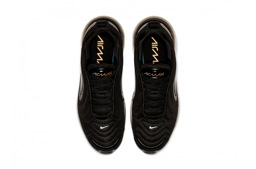 AIR MAX 720 BLACK METALLIC GOLD [CT2548-001]