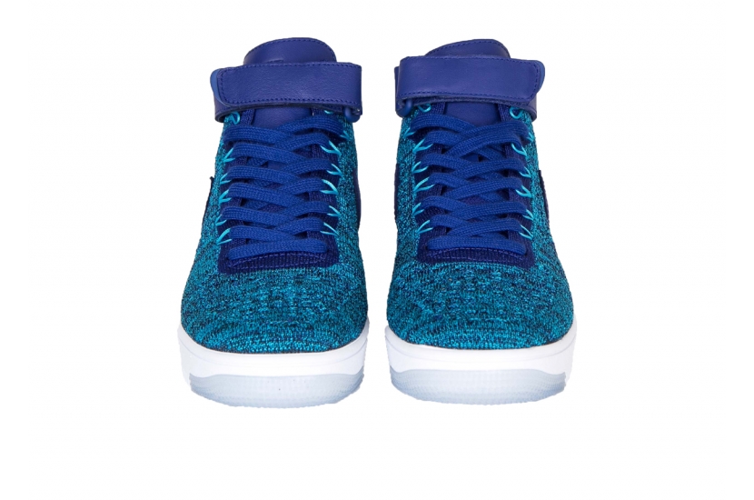 AIR FORCE 1 FLYNIT BLUE LAGOON [818018-400]