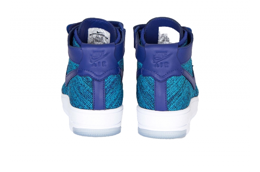 AIR FORCE 1 FLYNIT BLUE LAGOON [818018-400]