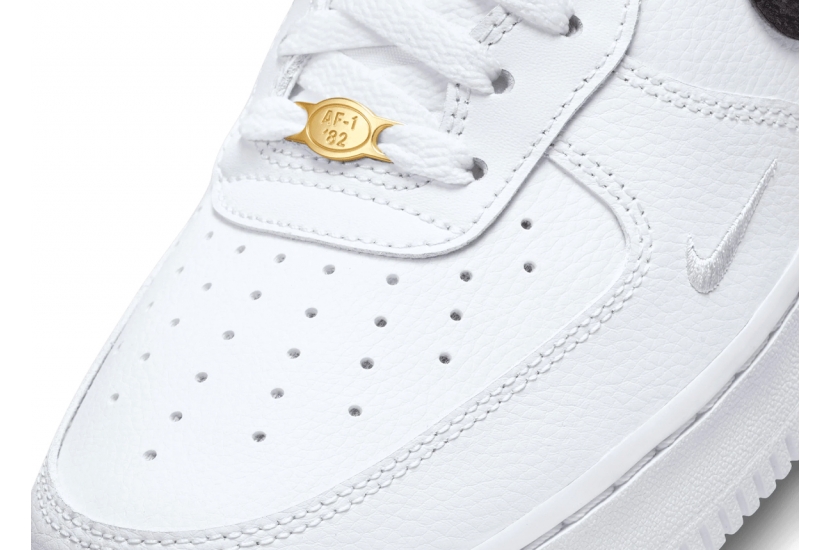 AIR FORCE 1 '07 LV8 40TH ANNIVERSARY WHITE BLACK [DQ7658-100]