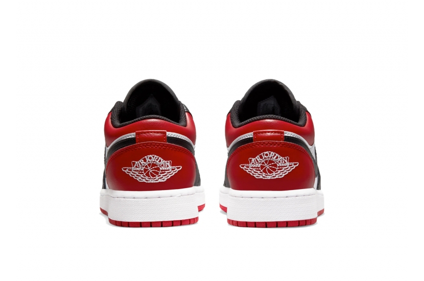 AIR JORDAN 1 LOW BRED TOE GS [553560-612]