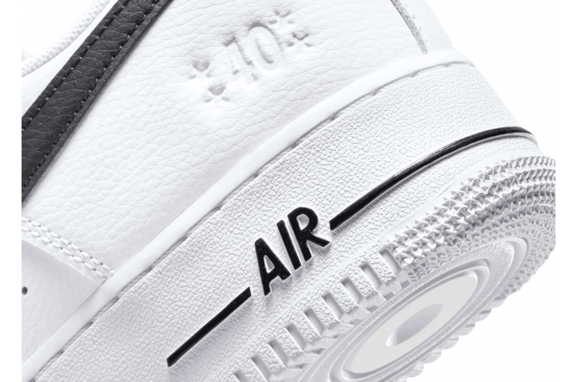 AIR FORCE 1 '07 LV8 40TH ANNIVERSARY WHITE BLACK [DQ7658-100]