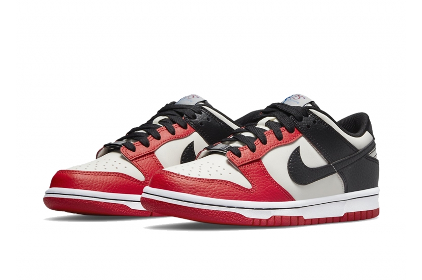 DUNK LOW GSEMB NBA 75TH ANNIVERSARY CHICAGO [DO6288-100]