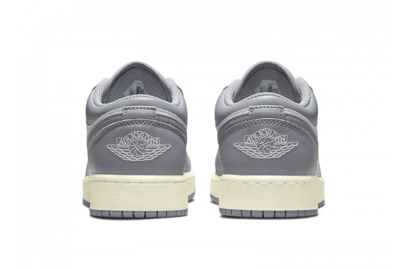 AIR JORDAN 1 LOW VINTAGE GREY GS [553560-053]